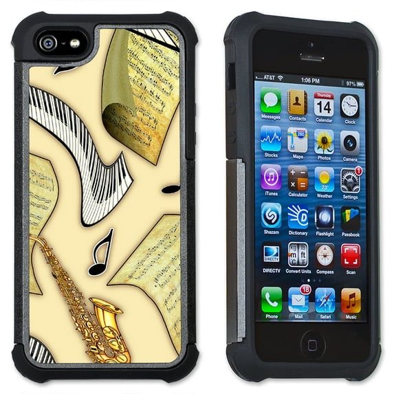 Music in the Air - Maximum Protection Case / Cell Phone Cover with Cushioned Corners for iPhone 6 & iPhone 6S