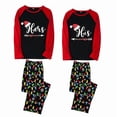thumbnail image 3 of iHapHap His Hers Christmas Pajamas, Cotton Blend Couple Sleepwear Set, Womens S, 3 of 7