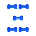 thumbnail image 1 of Methold Mascotas TPR Chews Juguete Limpieza de Salud Entrenamiento portátil Interactivo Mordida Resistente Juguetes Equipo al aire Type2 NO2, 1 of 6