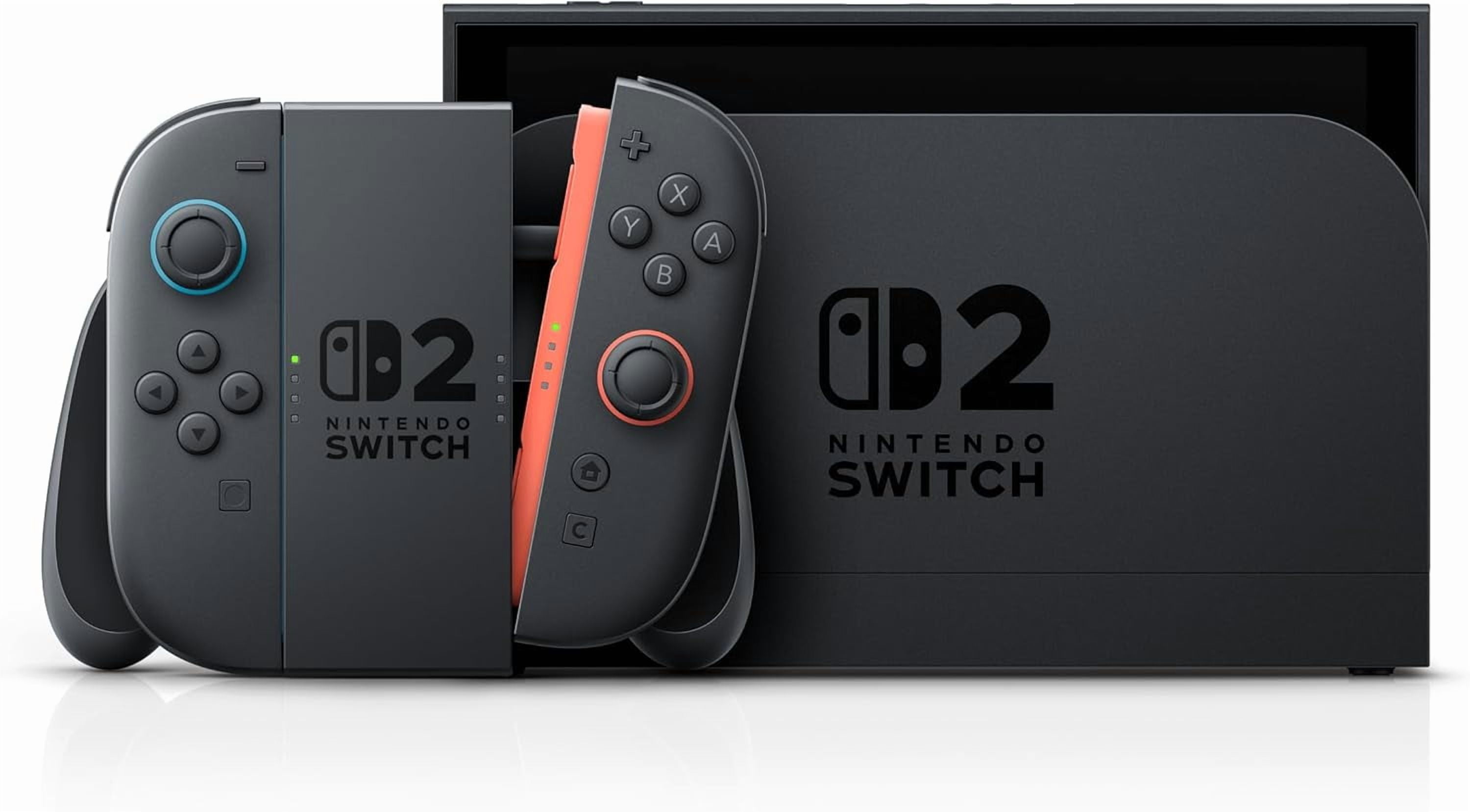 Nintendo Switch 2 System + Mario World Bundle (International Version 2025) 256GB, 4K Output, Magnetic Joy-Con