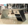 thumbnail image 3 of Aviator Wing Desk Aluminium Table Aviator Furniture, 3 of 7