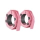 thumbnail image 4 of 2 piezas de cierre seguro para mancuernas, clips portátiles para mancuernas, cierre de liberación rápida Rosa, 4 of 8