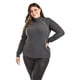 thumbnail image 5 of Sueter cuello alto con botones Roman Fashion / Tallas Extras, 4005 (Gris) gris 40, 5 of 6