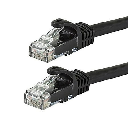 30-Feet FLEXboot Series 24AWG Cat6 550MHz UTP Ethernet Bare Copper Network Cable, Black (109787), High quality Category 6 (CAT6) patch cables are the solution.., By (Best Quality Ethernet Cable)