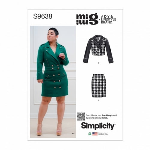 Simplicity Sewing Pattern 9638 Jackets, Suits, Skirts