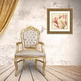thumbnail image 3 of Gladding, Pamela 20x20 Gold Ornate Wood Framed with Double Matting Museum Art Print Titled - Floral Fresco II, 3 of 4