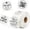 Clear 2inch, variant on Thermal Labels, 500 count Self-Adhesive Direct Thermal Printer Label for Color Coding Label Printer, Logo, Name Price Tag, Shipping Address, Thank You Small Business QR Code (Clear 2inch)