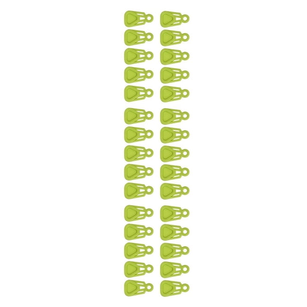 Eigraketly 10 piezas Clips de lona Impermeable Urgente Broche con hebilla en Artículos deportivos reutilizables Toldo Accesorios para senderismo al Type1 NO1 Eigraketly CBP204430