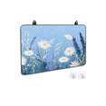 thumbnail image 2 of nqOlkjepod Large Induction Cooktop Protector Mat 24"x21", Daisy Botanical Stove Top Covers for Electric Stove, Blue Floral Pastoral Decorative Stove Burner Cover Mats, Glass Top Stove Cover, 2 of 8