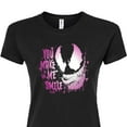 thumbnail image 3 of Marvel Venom - Valentine You Make Me Smile - Juniors Fitted Graphic T-Shirt, 3 of 5