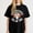 Black-4, variant on Women's T-shirt Patriotic Support Troops Design S4-XL Short Sleeve Graphic Tee