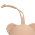 thumbnail image 3 of Suodoka Silicone Pacifier Case Holder Travel Storage Pouch Accessories for Newborn Baby Boys Girls Bear Shape Coffee Color, 3.94 inches / 10 cm, 1.94 oz Portable Organizer, 3 of 9