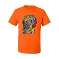 thumbnail image 3 of Dean Russo Sweet Poodle Dog Lover Men's Graphic T-Shirt, Orange, 5X-Large, 3 of 6