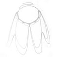 thumbnail image 1 of Cadena de hombro con diamantes de imitación para mujer, cadenas de bikini en capas de moda, joyería para fiesta de graduación, 1 of 7