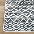 thumbnail image 6 of World Rug Gallery  Contemporary Distressed Geometric Machine Washable Area Rug 5'x7' Living Room,Kitchen,Bedroom 5' x 8',6' Runner Indoor Living, 6 of 9