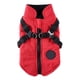 thumbnail image 1 of Dog Jacket Coat with Chest Buckle Zipper Closure Warm Soft Comfortable Padded Winter Cotton Dog Coat for Home Outdoor Travel Red XS, 1 of 1
