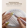 MelodySusie Nail Dust Vacuum Fan Dust Collector for
