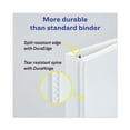 thumbnail image 4 of Heavy-Duty View Binder With Durahinge And Locking One Touch Ezd Rings, 3 Rings, 5" Capacity, 11 X 8.5, Red | Bundle of 2 Each, 4 of 5