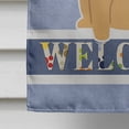 thumbnail image 4 of Carolines Treasures BB5588CHF Pug Brown Welcome Flag Canvas House Size, 4 of 4