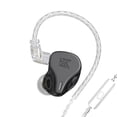 thumbnail image 2 of Cateissary Auriculares con cable KZ, auriculares con reducción de ruido de 3,5mm, auriculares de Audio de 2 pines de 0,75mm, accesorios para teléfono Cables de audio/vídeo No.02, 2 of 6