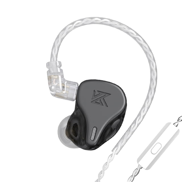 Sidaley Auriculares con cable KZ, auriculares con reducción de ruido de 3,5mm, auriculares de Audio de 2 pines de 0,75mm, accesorios para teléfono Cables de audio/vídeo No.02