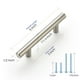 thumbnail image 2 of Ravinte 10 Pack 5" Cabinet Pulls Brushed Nickel Stainless Steel Kitchen Drawer Pulls Cabinet Handles 3" Hole Center, 2 of 5