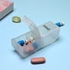 thumbnail image 4 of Pastillero Semanal Qazbgdl | Pastillero Portátil de 7 Días con Compartimentos Extraíbles | Caja Pequeña para Guardar Vitaminas de Viaje | 1 Paquete, 4 of 6