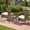 Beige, variant on 3 PCS Patio Furniture Set, Outdoor Wicker Rattan Conversation Patio Chair Sets with Glass Table, Cushion for Garden, Terrace, Porch, Bistro, Balcony, Black