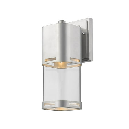 

Wall Sconces 1 Light With Brushed Aluminum Finish Aluminum LED-Integrated Bulb 5 inch 14 Watts