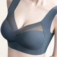 thumbnail image 1 of Ropa interior deportiva de una pieza con copa de látex fija, sin costuras, de seda helada, fina, hermosa, con espalda envuelta y sin aros, 1 of 5