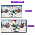 thumbnail image 5 of Hello Winter Exotic Shorthair Frosty Morning Walk Welcome Snowy Christmas Desk Mat Full Keyboard Mouse Pad Cat Lover Kitten Owner Gifts Large Mousepad - 02018, 5 of 5