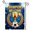 A, variant on XaaKee, Garden Flags, Champion Goal Award Theme, Double-sided High-quality White Linen, Yard Flag For Outside, Small Garden Flags, Soccer Ball Decoration, 12x18Inch