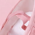 thumbnail image 5 of Xfvqtps Ballet Shoes for Girls Soft Sole Non Slip Cross Elastic Straps Bow Heart Shaped Decor Elegant Dance Shoes for Performance Pink, 5 of 7