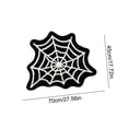 thumbnail image 3 of 18×28 Inch Halloween Spider Web Bath Mat, Non Slip Absorbent Bathroom Rug, Spooky Cobweb Floor Mat for Tub, Bedroom, Kitchen, Indoor Halloween Home Decor (A), 3 of 6