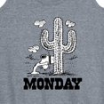 thumbnail image 3 of Peanuts - Spike Cactus Monday - Women's Racerback Tank Top, 3 of 6
