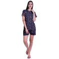 thumbnail image 2 of Moomaya T-Shirts pour Femmes à Manches Courtes en Coton Doux Pyjama pour Femmes Nuisette Décontractée, 2 of 6