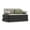 Gray, variant on Uforic Queen Size Air Mattress with Built-in Air Pump, Black Bed Skirt and Gray Top Including Repair Kit and Storage Bag, Supports Inflation/Deflation