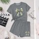 thumbnail image 5 of Vestido de manga corta para niños Día de San Patricio impreso de dos piezas Conjunto de cuello redondo con pantalones cortos, blusa de manga corta, 5 of 6