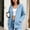 Light Blue, variant on Womens Oversized Zip Up Hoodie Long Sleeve Drawstring Hem Sweatshirts Casual Loose Fit Fall Fashion Jackets with Pockets