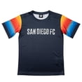 thumbnail image 2 of Youth Sport Design Sweden  Navy San Diego FC Club T-Shirt, 2 of 4
