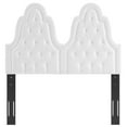 thumbnail image 4 of Modway Augustine Tufted Performance Velvet King/California King Headboard in White, 4 of 10