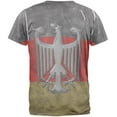 thumbnail image 2 of German Flag Eagle Crest Mens T Shirt Heather White LG, 2 of 2