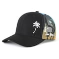 thumbnail image 2 of Womens Wide Brim Sun Hat Summer Fashion Embroidery Sun Baseball Cap, 2 of 2