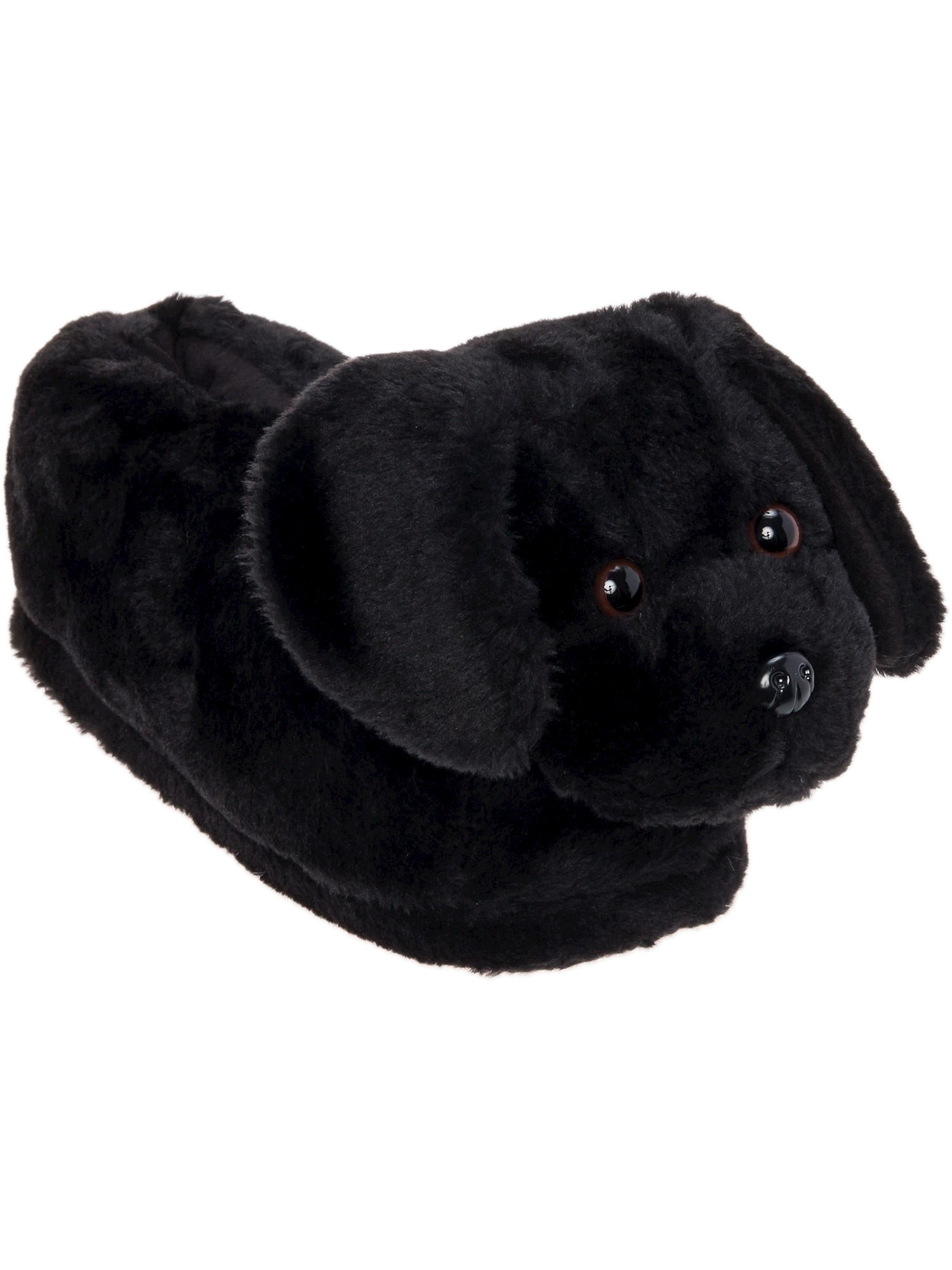 Silver Lilly - Black Lab Slippers 