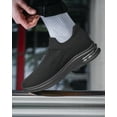 thumbnail image 3 of SILLENORTH Men's Mesh Athletic Sneakers Slip on Walking Shoes Breathable Comfort, 3 of 9