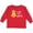Red, variant on Inktastic I Love My Auntie with Pineapple Girls Long Sleeve Toddler T-Shirt