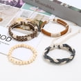 thumbnail image 3 of Miangastore Adjustable Braided Bracelet Hemp Rope 4Pack 2.4In Diameter, 3 of 9
