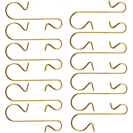 

Final Clearance! 50pcs Metal S Hooks DIY Christmas Tree Decoration Pendants Ornaments Hanging Hooks Multi-Function S-Shaped Hook Hanger