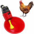 thumbnail image 4 of Juego de 3 bebederos automáticos para pollitos, codornices, patos y otras aves JAMW Sencillez, 4 of 5