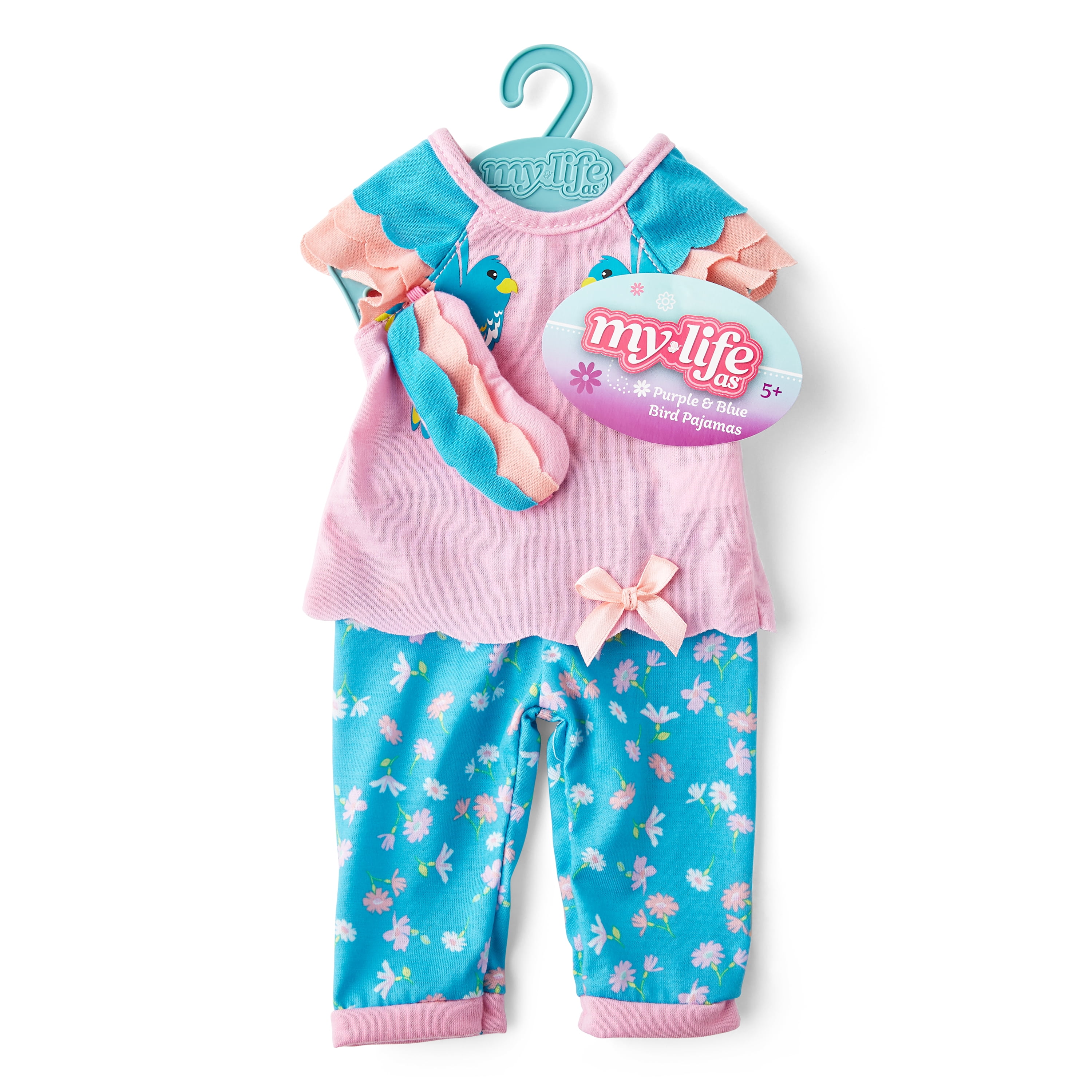My Life As Blue Bird Pajamas Doll Clothing, 3 Pieces Included